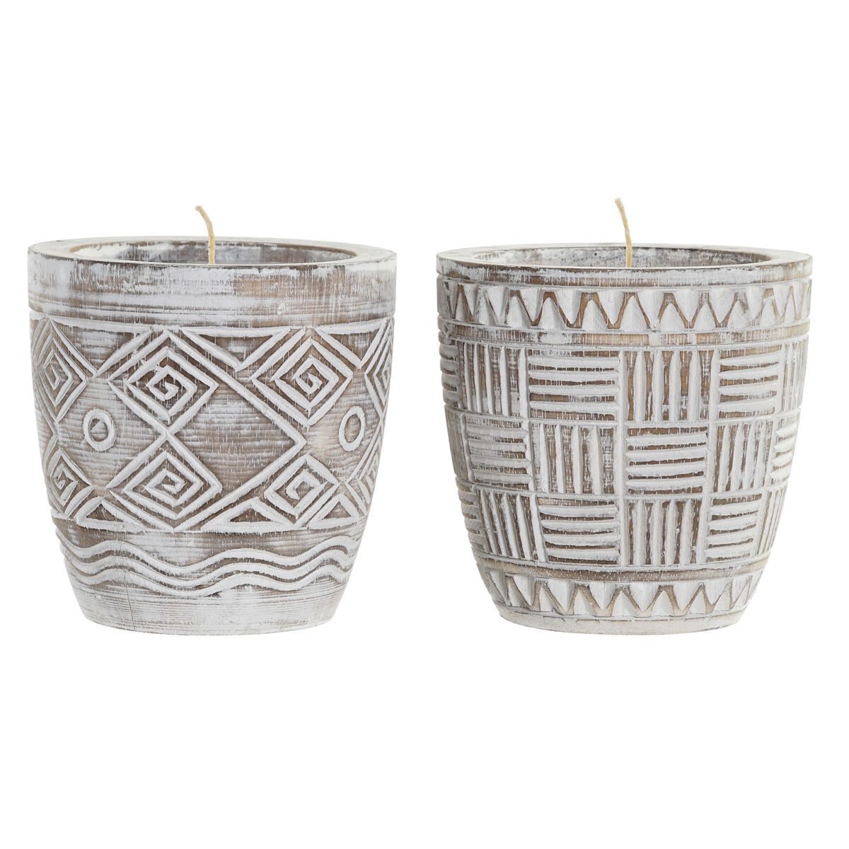 Candle DKD Home Decor Wax (2 Units)